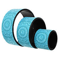 Колесо для йоги набір 3 шт Zelart Fit Wheel Yoga FI-0086 кольору в асортименті, фото 5