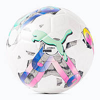 М'яч футбольний Puma Orbita 3 TB (FIFA Quality) білий, жовтий, рожевий, зелений Уні 4