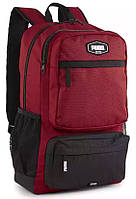 Рюкзак Puma Deck Backpack II 24,5L червоний, чорний Уні 47x30x16,5 см original Акція Знижка