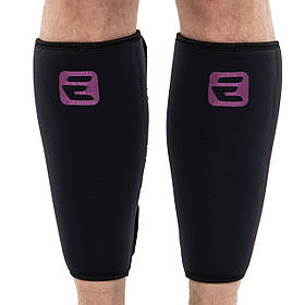 Захист гомілки для важкої атлетики CALF SUPPORT EZOUS CROSSFIT A-08 2 шт чорний