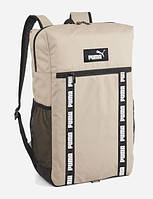 Рюкзак Puma EvoESS Box Backpack 24L чорний, бежевий Уні 30x15x48 см