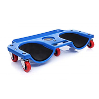 Лежак автомайстра підкатний kraft&dele kd10664 синій