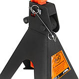 Стійки під авто Mar-Pol M80101 BJC 6 тонн 2 шт. 2 підставки 400-580 мм Чорний, фото 5