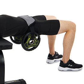 Настегенний пояс PORTABLE HIP THRUST STRAP EZOUS L-04 сірий-чорний