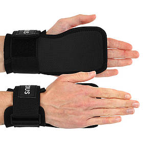Накладки для підтягування та тяги SOFT HAND GRIPS EZOUS D-10 2 шт чорний