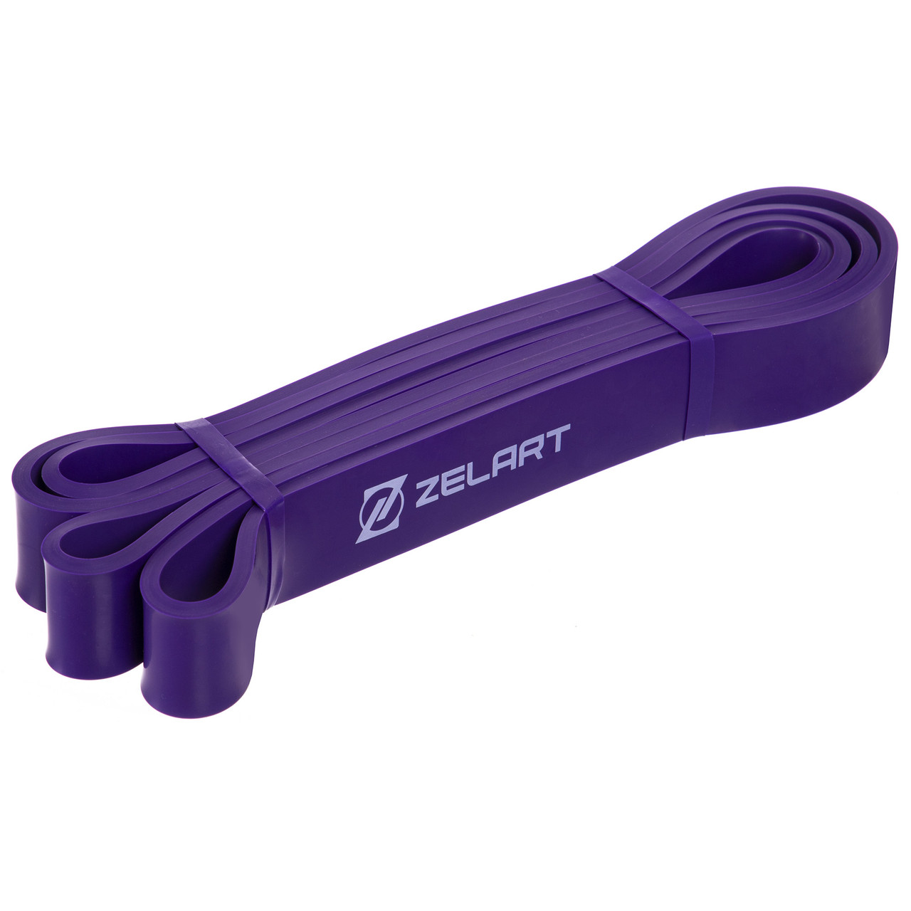 Гума-петля для підтягувань і тренувань стрічка силова Zelart POWER LOOP FI-2606-3 20-45 кг фіолетовий
