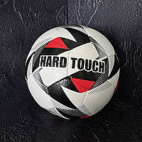 М'яч для футзалу міні-футболу PU HARD TOUCH №4 FB-5039 білий-чорний