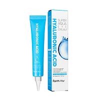 FarmStay Hyaluronic Acid Super Aqua Eye Cream Зволожуючий крем для шкіри навколо очей, 45 мл