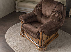 Крісло у шкірі "Гризлі"