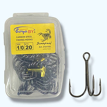 Гачок трійник BN Scorpion Fishing Hook 1/0