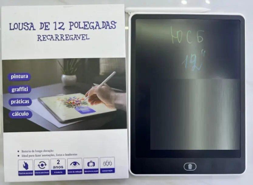 Планшет кольоровий 12дюймів з USB зарядкою