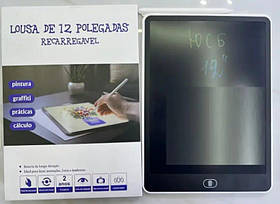 Планшет кольоровий 12дюймів з USB зарядкою