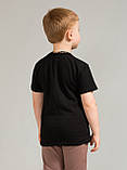 Футболка дитяча Мальта Д057/1-24 122 см. Чорна, фото 2
