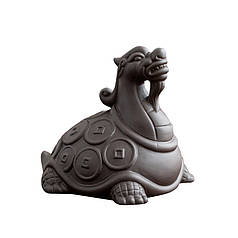 Фігурка для чайної церемонії Lesko Ча шень ZXZS014 Дракон — Черепаха