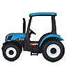 Дитячий електромобіль Трактор на акумуляторі Bambi M 4643 з пультом радіокерування на 3-8 років Синій, фото 3