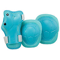 Захист для роликів дитячий наколінники наколінники налокітники рукавички (р-р S-3-7лет, м'ятний)