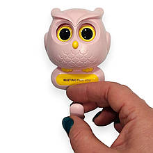 Гачок настінний пластиковий Сова Охоронець самоклеючий на липучці в асортименті кольорів