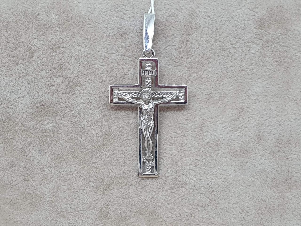 Золотий хрестик. Розп'яття Христа. 3643312Б