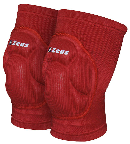 Наколінники для волейболу Zeus GINOCCHIERA VOLLEY PRO червоний Уні 128-155 см original Акція Знижка