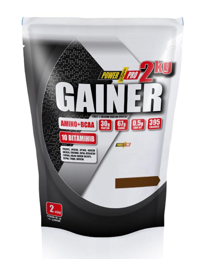 Гейнер Power Pro Gainer Amino + BCAA 2 кг смак