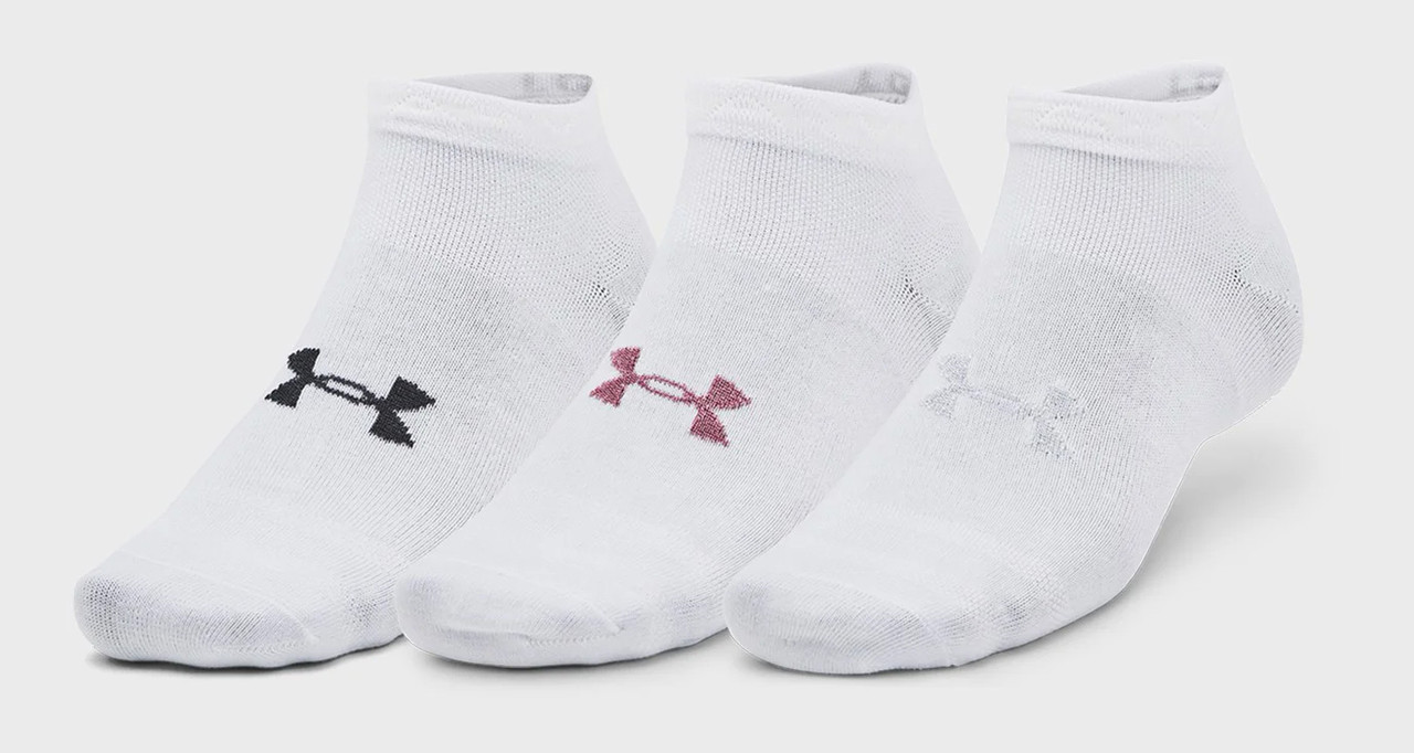 Шкарпетки UA Essential Low Cut 3pk білий Уні XL, фото 1