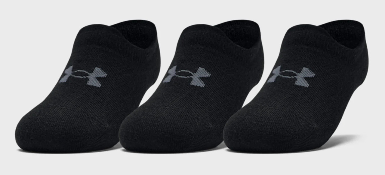 Шкарпетки UA Essential UltraLowTab 3pk чорний Уні MD, фото 1