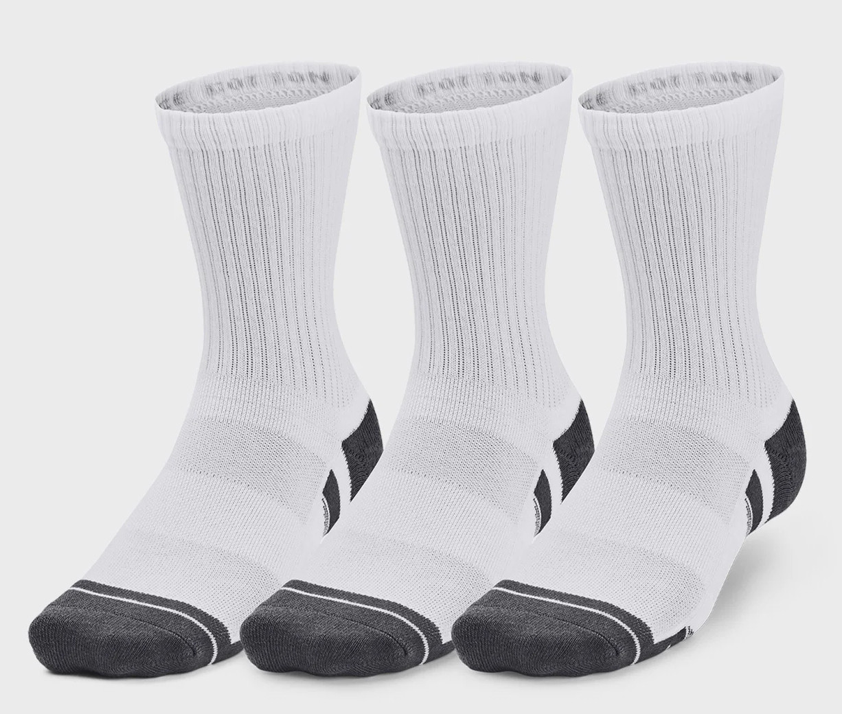 Шкарпетки UA Performance Cotton 3p Mid білий Уни MD