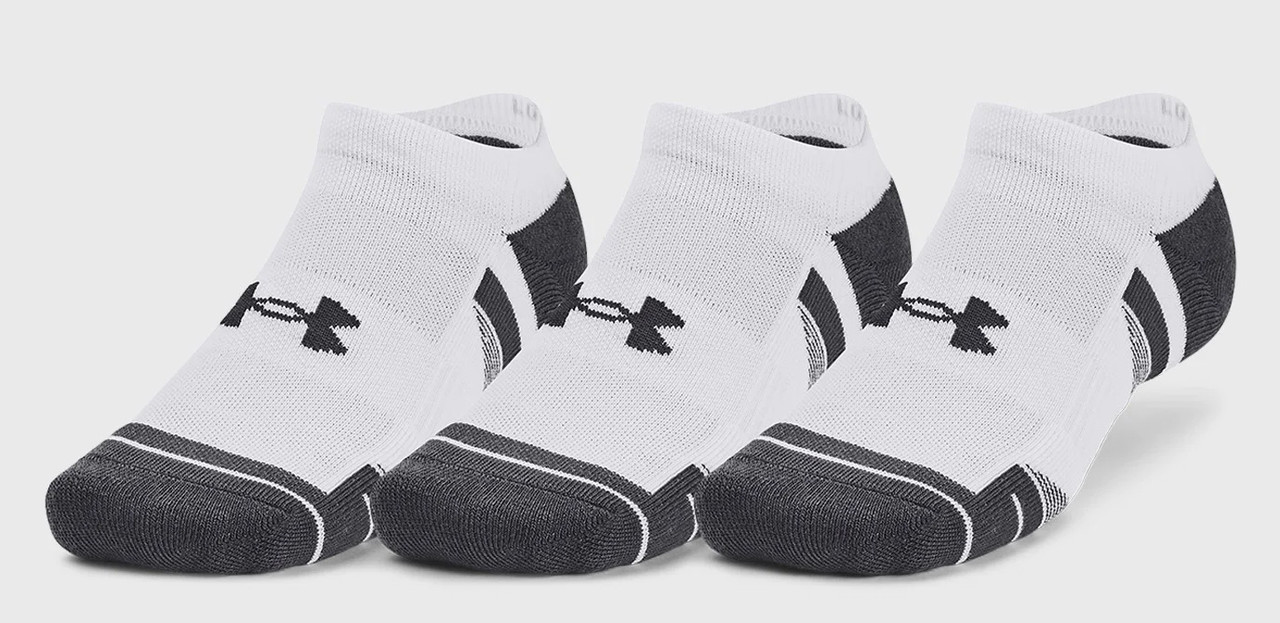 Шкарпетки UA Performance Tech 3pk NS білий Уни MD, фото 1