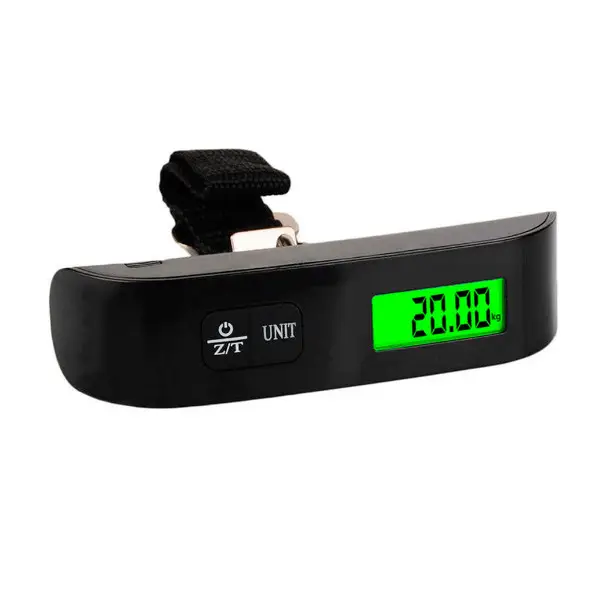 Ваги для багажу 50 кг. Чорні, фото 1