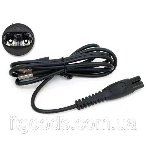 Кабель для зарядки електростанка / бритви Philips OneBlade Pro 360 QP6542, QP6530, QP6531, QP4530, MG5910, MG7910, MG9510, MG5940