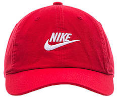 Кепка Nike K NK CLUB CAP US CB FUT WSH червоний Діт 1SIZE original Акція Знижка