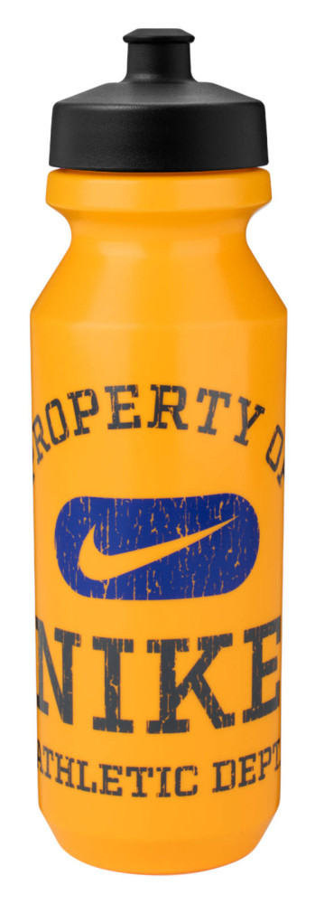 Пляшка Nike BIG MOUTH BOTTLE 2.0 32OZ жовтий, сірий, синій, чорний Уні 946 мл original Акція Знижка
