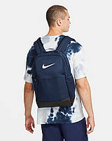 Рюкзак Nike NK BRSLA M BKPK - 9.5 24L синій Уні 46х30х18 см original Акція Знижка