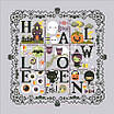 Набір для вишивання "Halloween spooky sampler". AIDA 14CT ,30*30 см. БЕЗ нанесення на канву схеми., фото 3