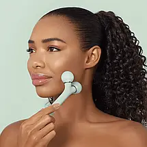 Електронний ультразвуковий ролик для обличчя та тіла Geske Sonic Facial Roller 4в1 (Green), фото 3