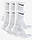 Шкарпетки Nike U NK EVERYDAY CUSH CREW 6PR-BD білий Уні 46-50 original Акція Знижка, фото 3