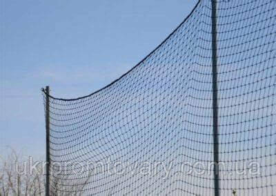 Сітка загородна — комірка 120х120 мм шнур 2,2 мм Кручений шнур Ограджувальна