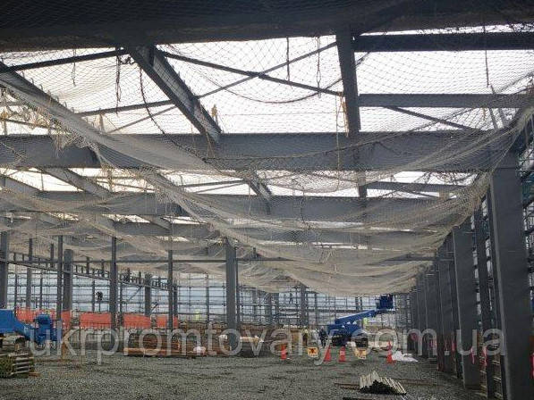 Сітка загородна — комірка 45х45 мм шнур 3 мм Капроновий шнур Ограджувальна