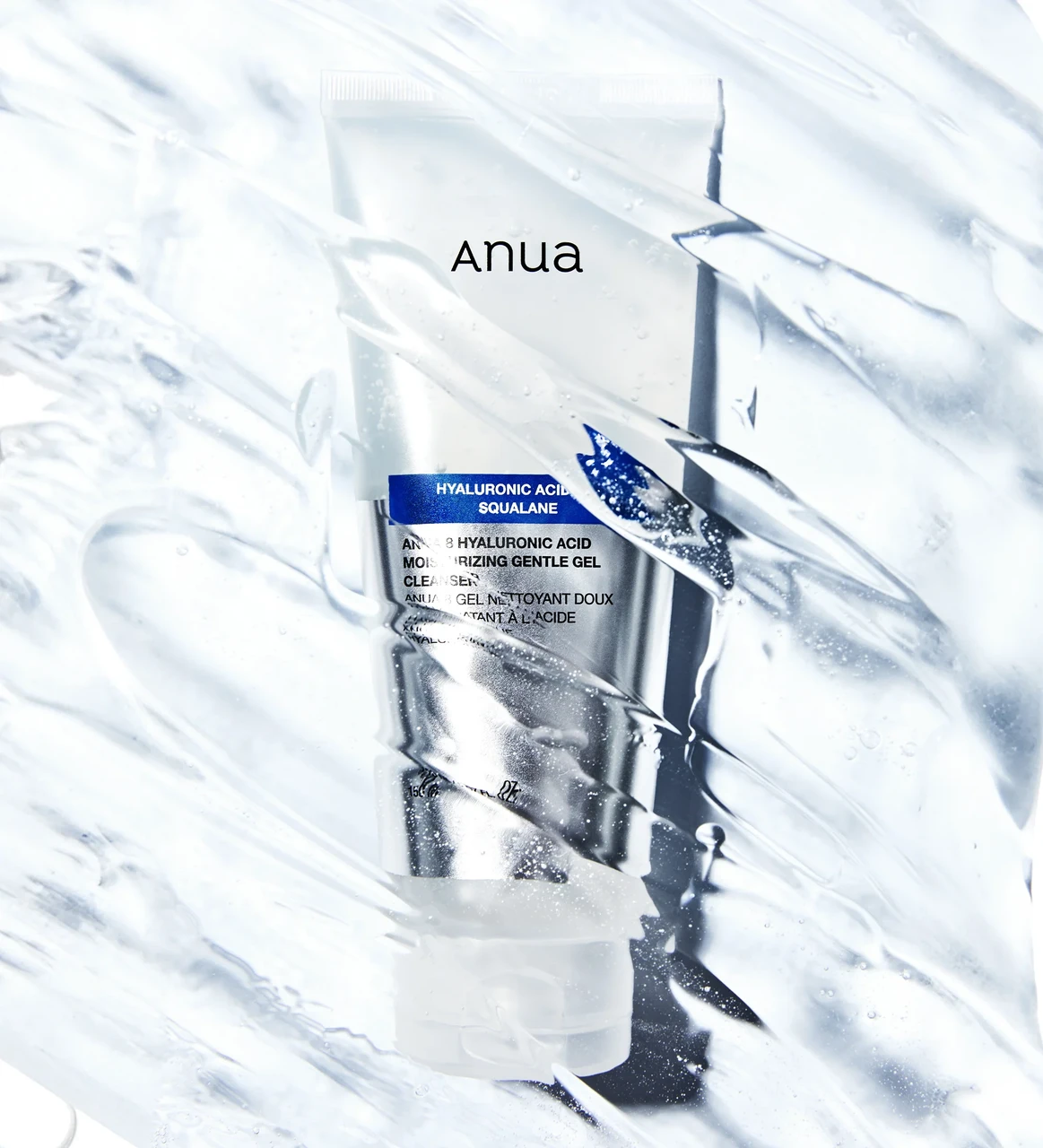Зволожуючий ніжний гель для вмивання ANUA 8 HYALURONIC ACID MOISTURIZING GENTLE GEL CLEANSER 150 ml, фото 1