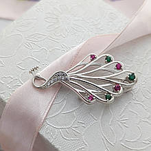 Жир птиця брошка