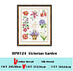 Набір для вишивання "Victorian Garden ". AIDA 14CT ,31*38 см. БЕЗ нанесення на канву схеми., фото 2
