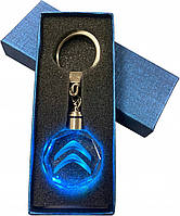 Брелок автомобільний на ключі Citroën GF з підсвічуванням (H051067)