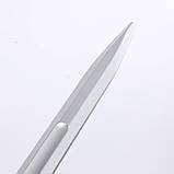 Меч Відьмака Геральта Witcher срібний меч Школи Вовка 104см, фото 9