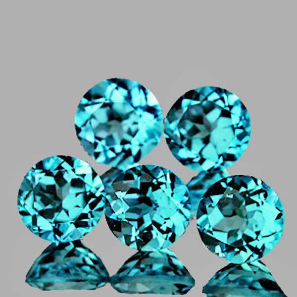 Синій апатит 4 мм, фото 1