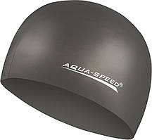 Шапка для плавання Aqua Speed MEGA 100-07 чорний Уні OSFM original Акція Знижка