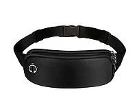 Сумка для бега RunningBag с 2 карманами 22х10 см Black (050346)