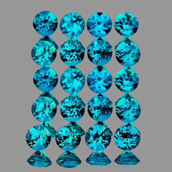 Синій апатит 1.5 мм, фото 1