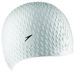 Шапка для плавання Speedo BUBBLE CAP AF WHITE білий Уні OSFM original Акція Знижка