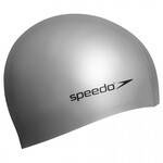 Шапка для плавання Speedo FLAT SILICONE CAP AU сріблястий Уні OSFM original Акція Знижка
