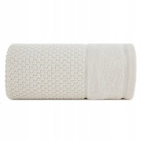 Рушник для рук FRIDA махровий 30х50, кремовий, щільна, м'яка бавовна